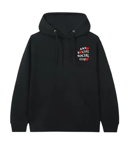 ASSC X COMME des GARCONS Black Hoodie