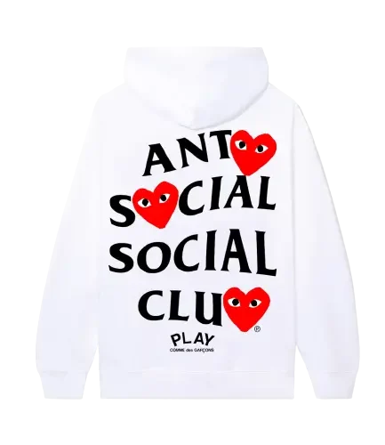 ASSC X COMME des GARCONS White Hoodie