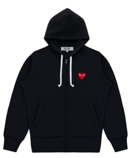 CDG Play Comme des Garçons Zipper Hoodie