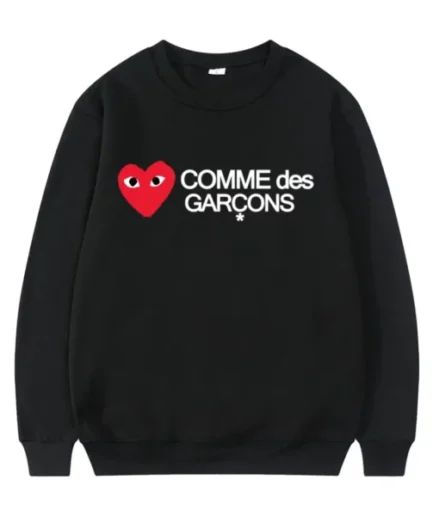 Comme Des Garcons Letter Logo Sweatshirt