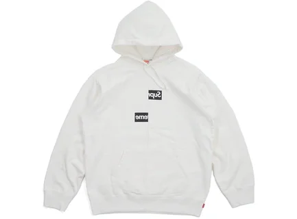 Supreme Comme des Garcons SHIRT Split Box Logo Hoodie